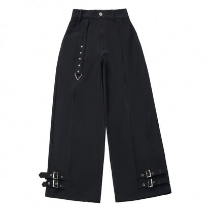 Dark Knight College vest + shirt + suspender skirt + pants + tie