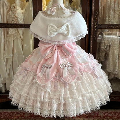 【2月26日予約締切】ドールロリータエレガントジュエルプリンセスドレス＋ファードレスコンプリートセット