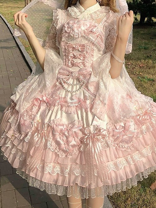 【12月26日予約締切】ピュアスイートローズファンタジーティアードロリータドレス