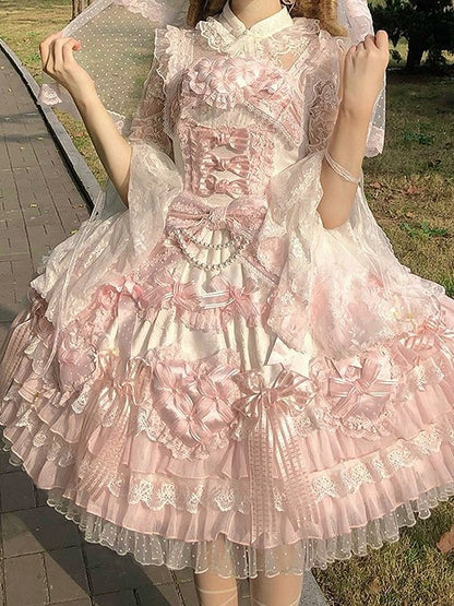 【12月26日予約締切】ピュアスイートローズファンタジーティアードロリータドレス