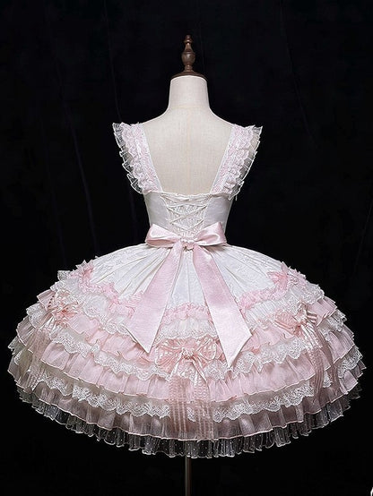 【12月26日予約締切】ピュアスイートローズファンタジーティアードロリータドレス