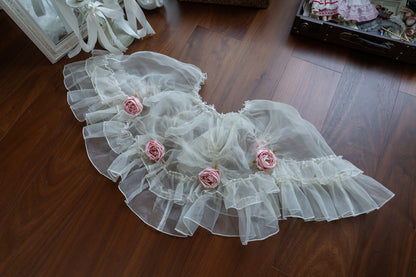 [Pre-order Deadline: May 15] Monet Garden Oil Handle Classical Chiffon Dress + Bustier
