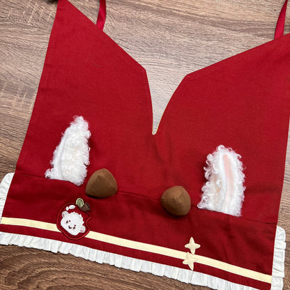 Fairy Tale Little Sheep Apple Balloon Clown Dress Suit + Accessories