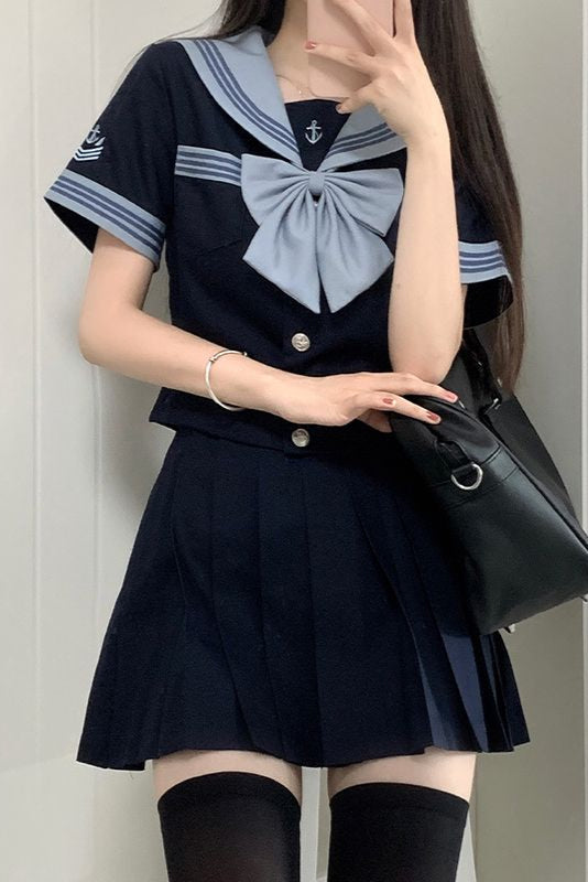 JKシリーズセーラー服+プリーツスカート