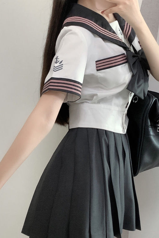 JKシリーズセーラー服+プリーツスカート