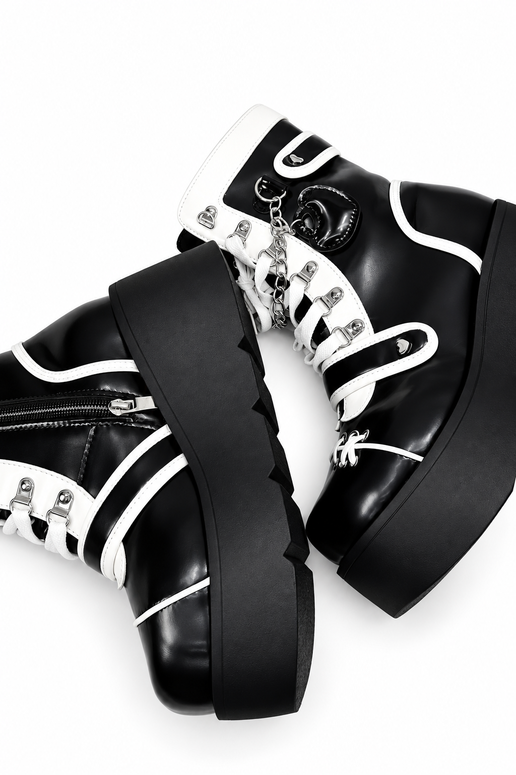 Gothic Punk Platform Martin Boots