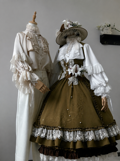 [Pre-order Deadline: May 11] Elegant Lily Embroidered Vest