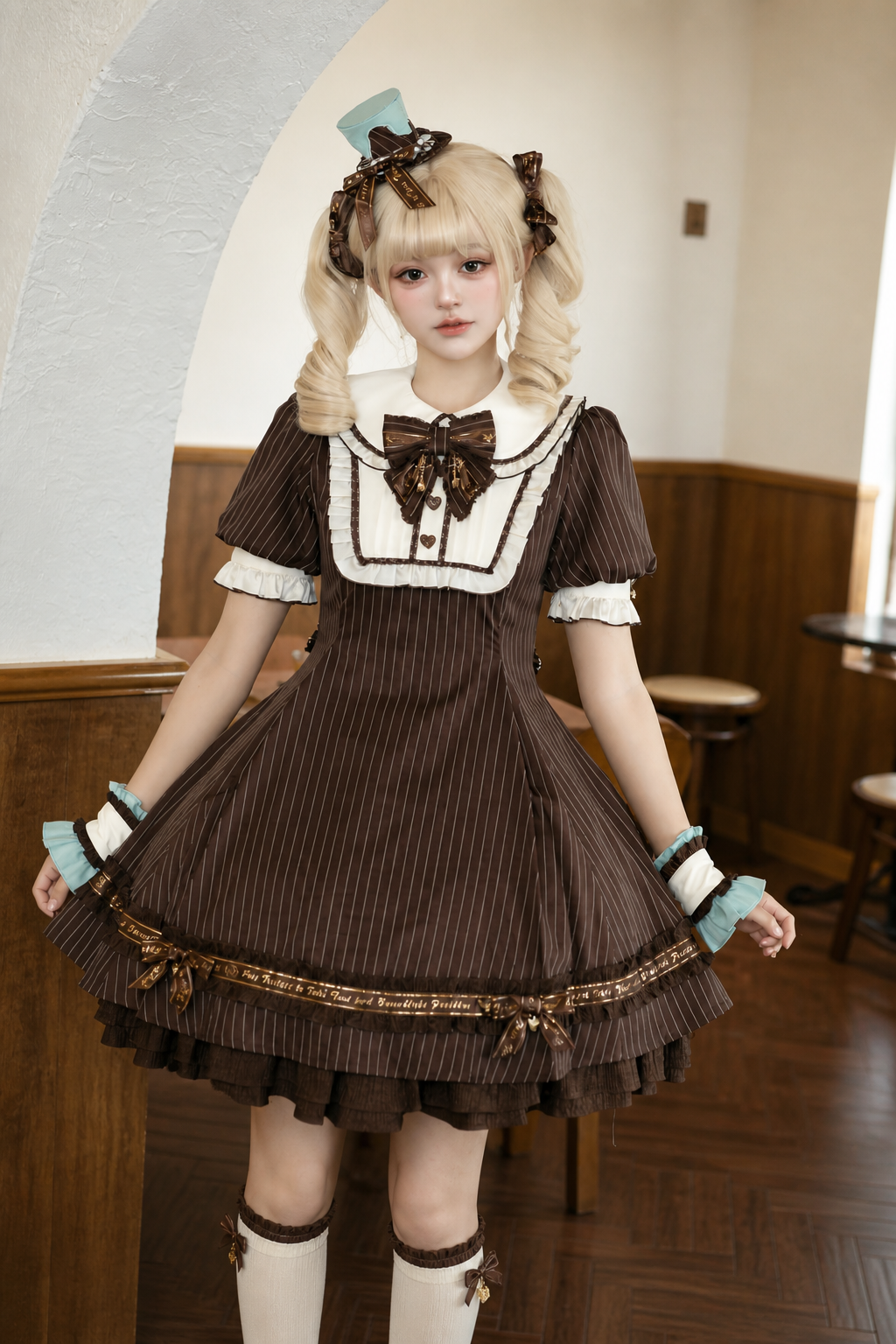 Mint Chocolate Lolita Dress + Accessories