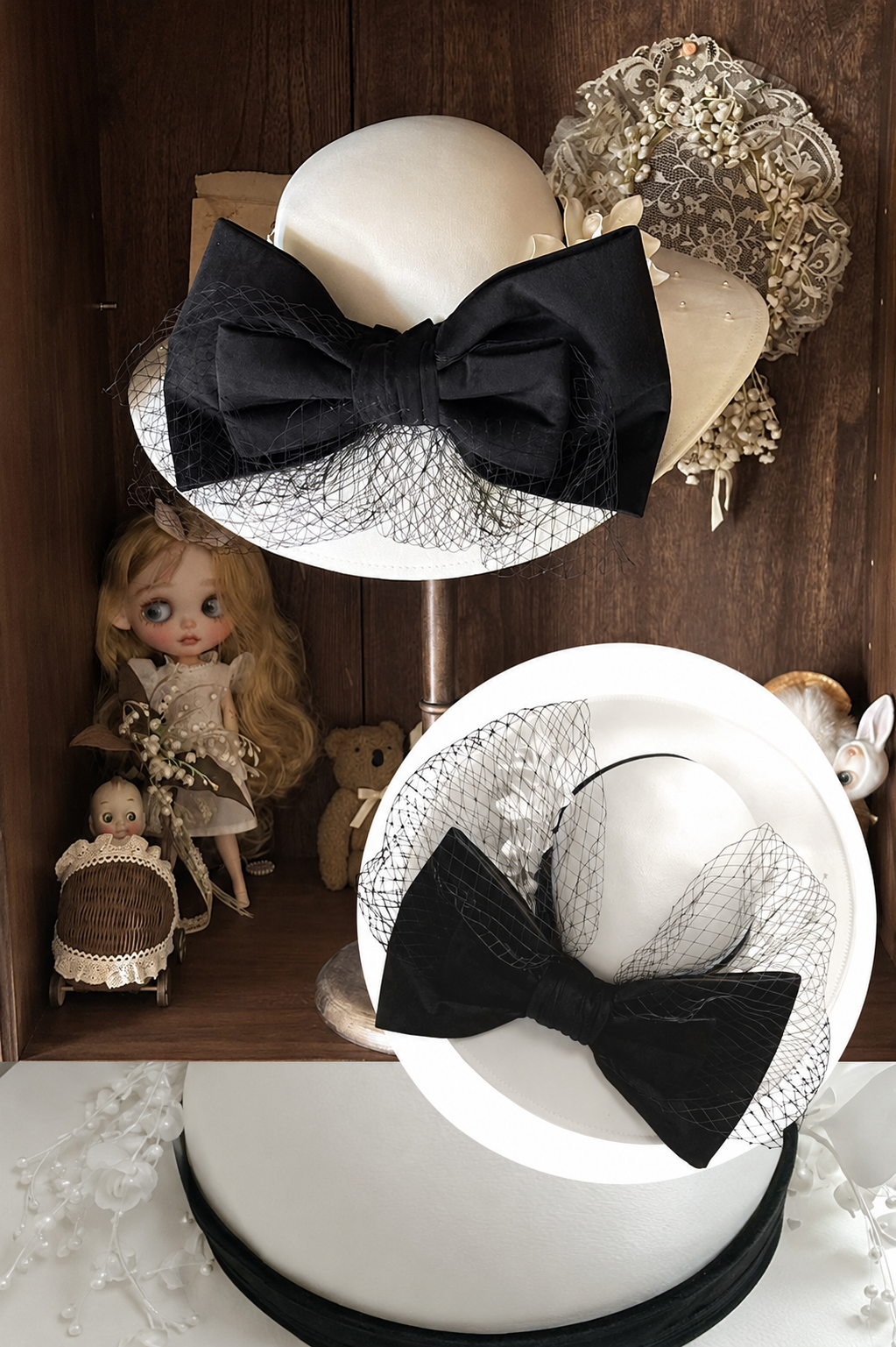 【Reservierungsschluss 29. Juli】Klassisches Schleifen-Elegant-Lolita-Stickerei-JKS-Kleid-Set (mit Korsage) + Zubehörset