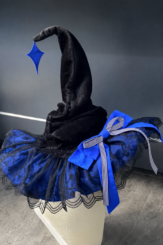 【8月29日予約締切】Gothic Doll Sweet Lolita Witch series accessories（Witch's hat, headband, wrist cuffs, key necklace）