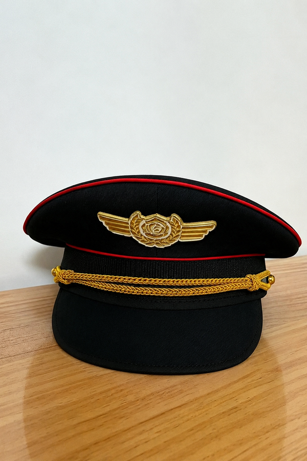 【9月13日予約締切】Black Red Military Ruffle Lolita Series Accessories (Officer cap ・ Leg covers ・ Sash)