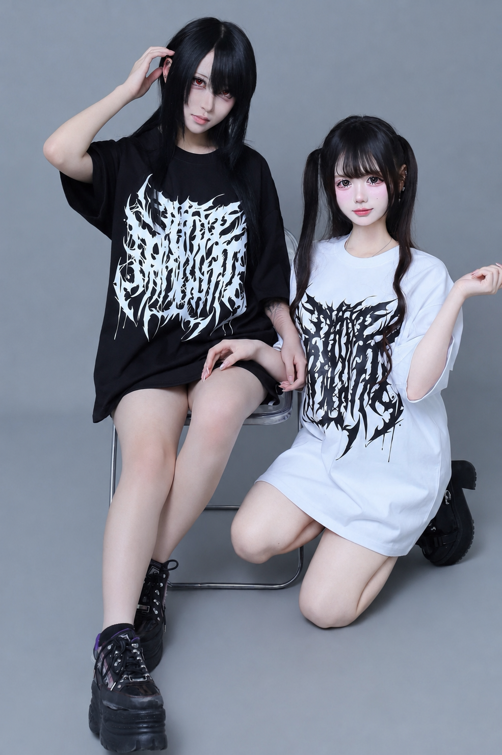 ダークロゴサブカルビッグTシャツ