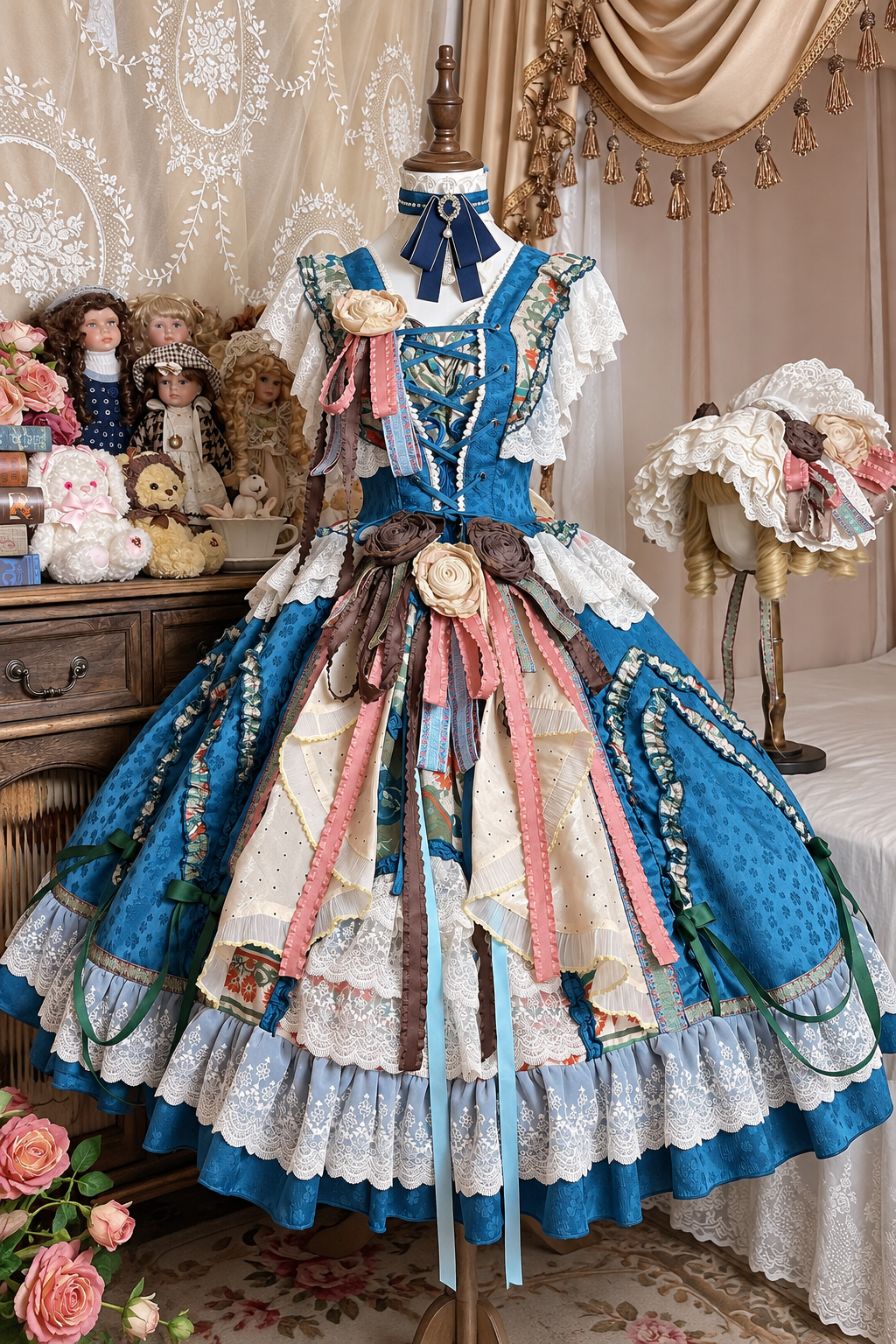 Lakeside Classical Lolita Dress Set