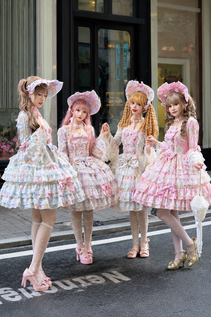 Long-Sleeved Candlestick Dress