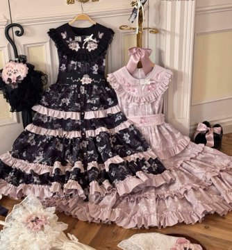 Lovely Lolita Vest Dress + Top + Belt
