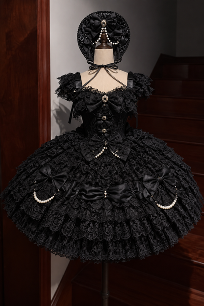 Floral Strap Lolita Jsk Dress