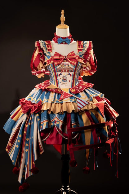 [Reservation deadline: September 28th] Circus Sweet Lolita Choker Dress Set