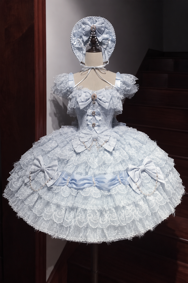 Floral Strap Lolita Jsk Dress