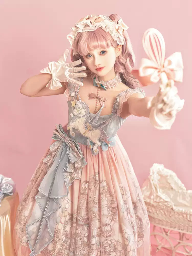 【予約商品】スイート遊園地プリンセスフェアリードレス