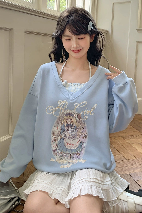 フェアリーテイルフリースラインドトップス