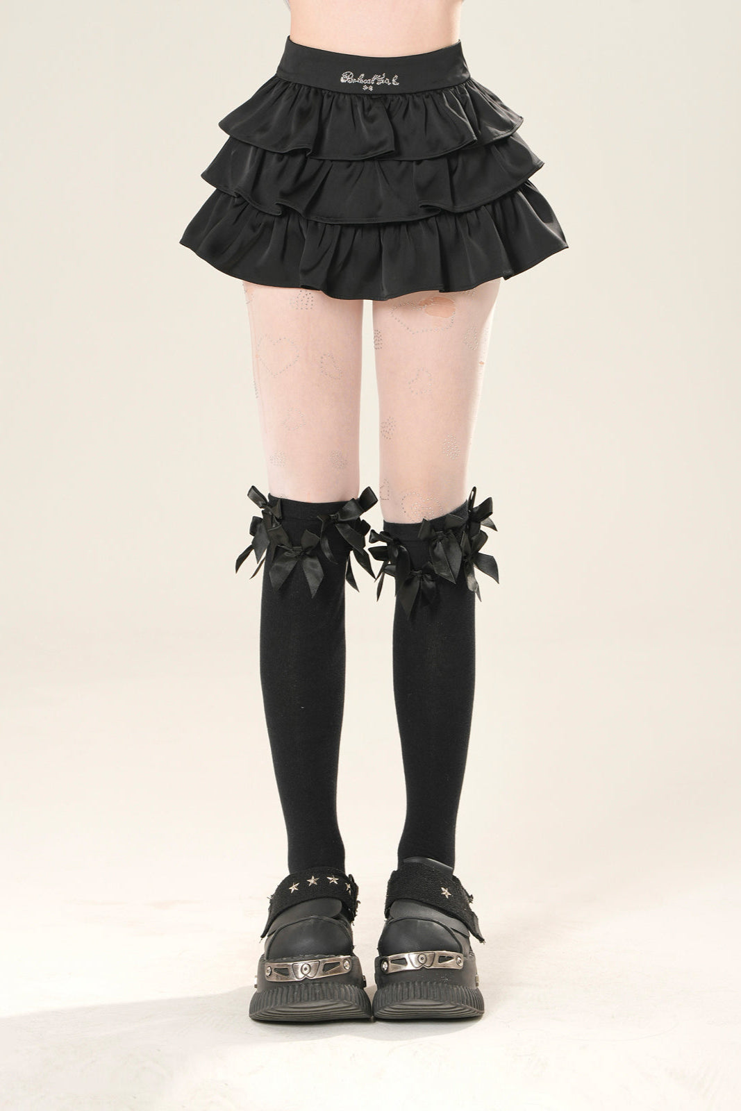 フワワハイウエストミニスカート