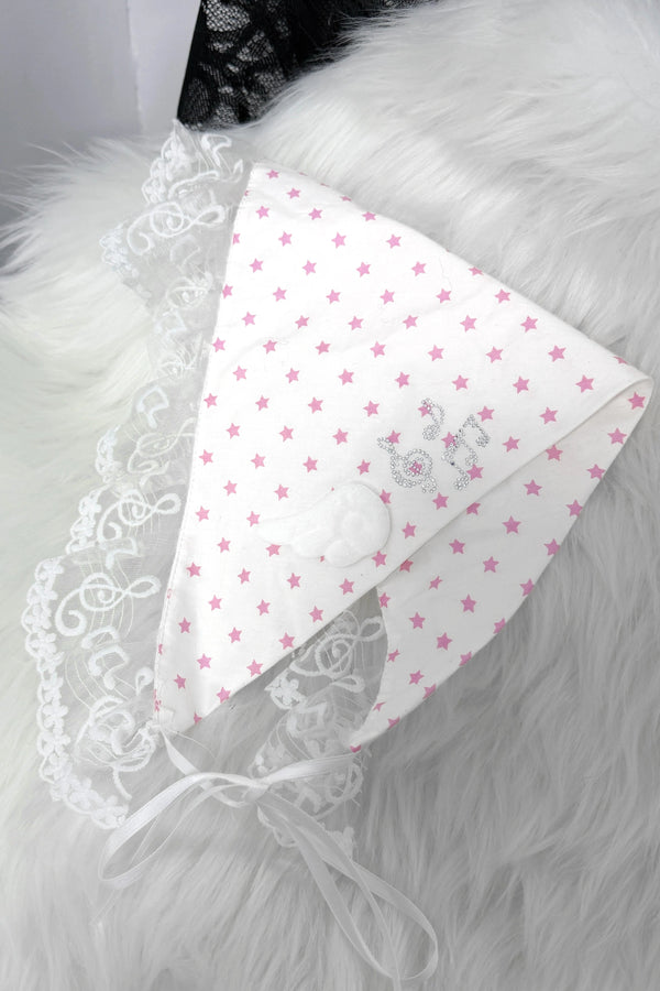 Musical Note Lace Head Scarf