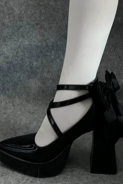 エレガントゴシックロリータヒール