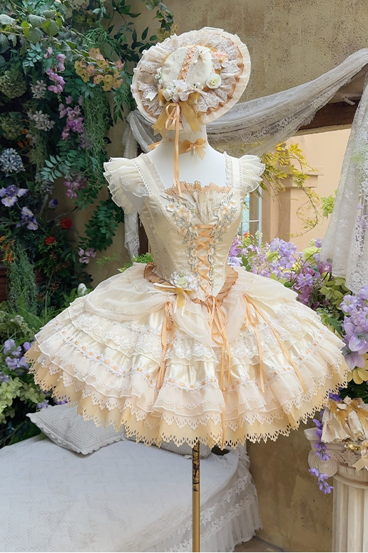 [Pre-order Deadline: April 5] Floral Embroidery Lolita Princess Series Accessories