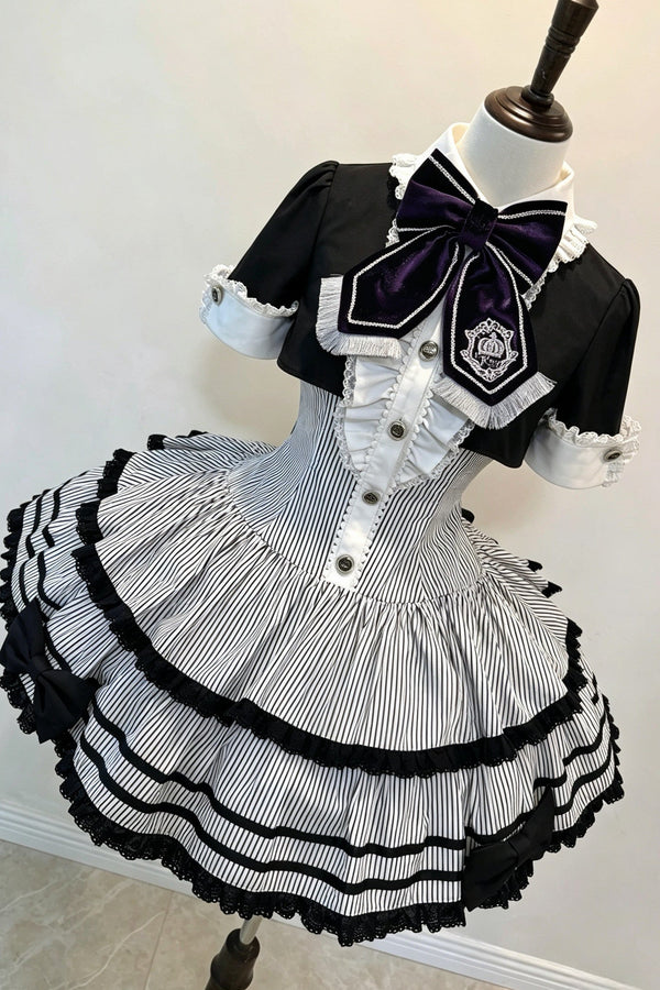 [Pre-order Deadline: March 31] Magical Academy Elegant Crown Embroidery Dress Type A/B