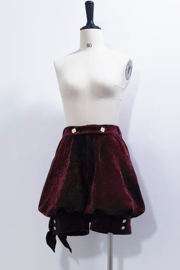 [May 27 reservation deadline] Hunting Rabbit Retro Red Bunny Ear Jacket + Vest + Shorts