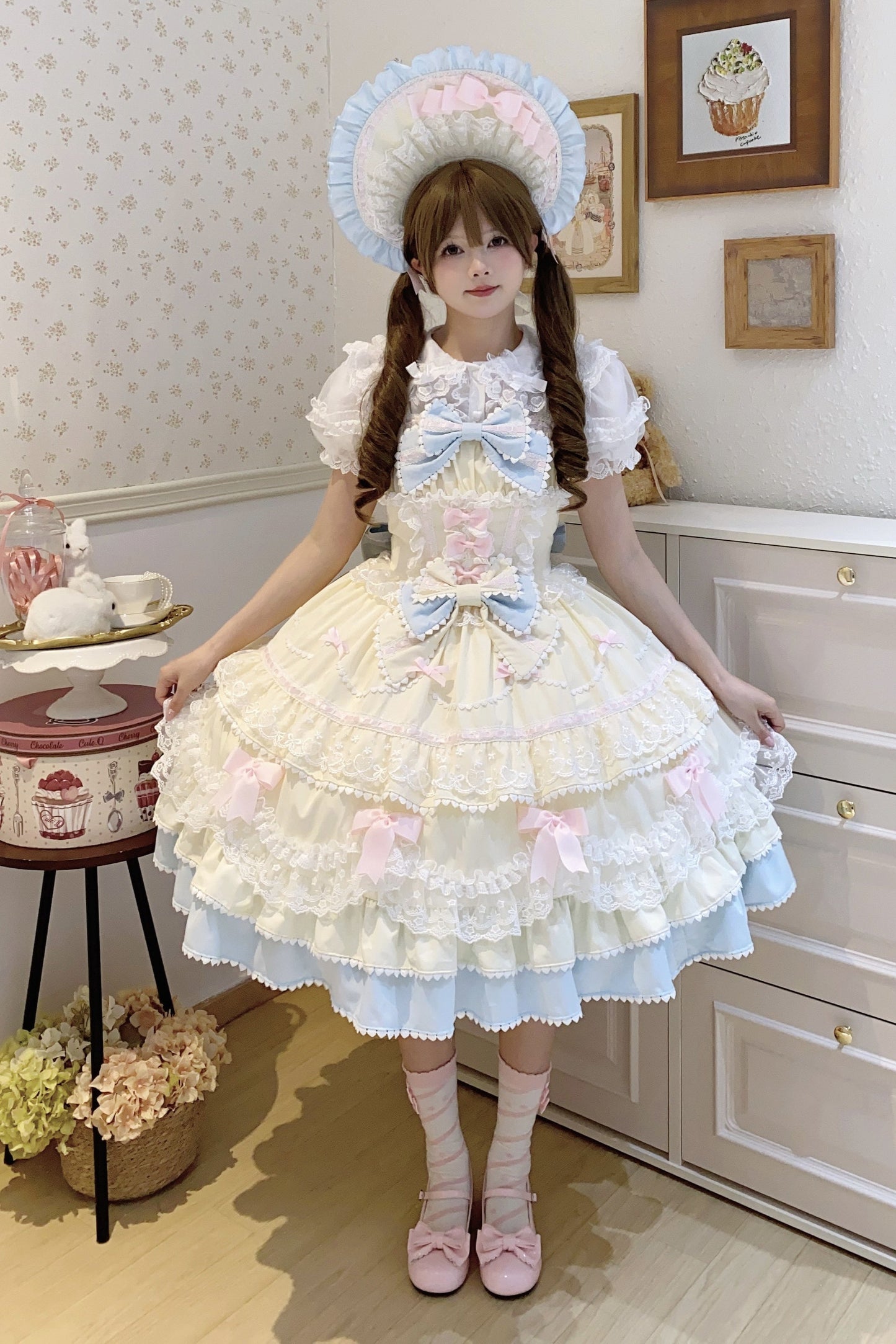 Fondant Sugar Cake Lolita Dress