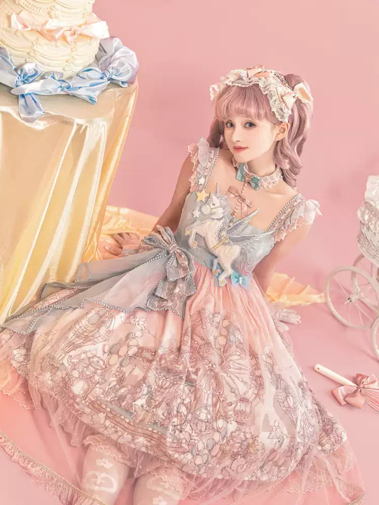 【予約商品】スイート遊園地プリンセスフェアリードレス