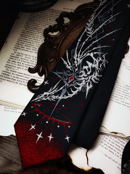 【12月26日予約締切】ギャラクシーボーンミストコアゴシックジャカードネクタイ