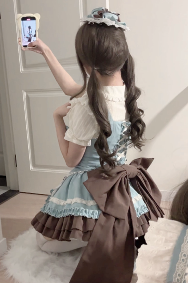 [Reservation Deadline: March 29] Chocolat Tea Time Sweet Lolita Dress Setup