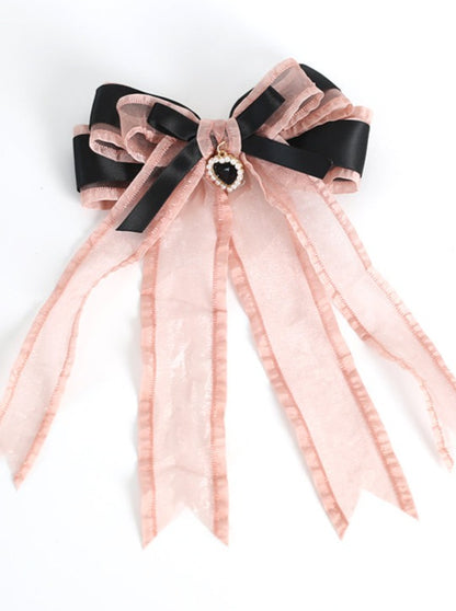 Cool Black Pink Lace Accessories