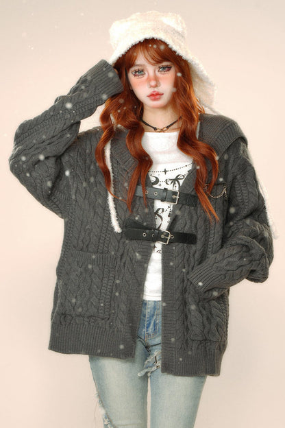 Mocharuse Korean color sweat jacket