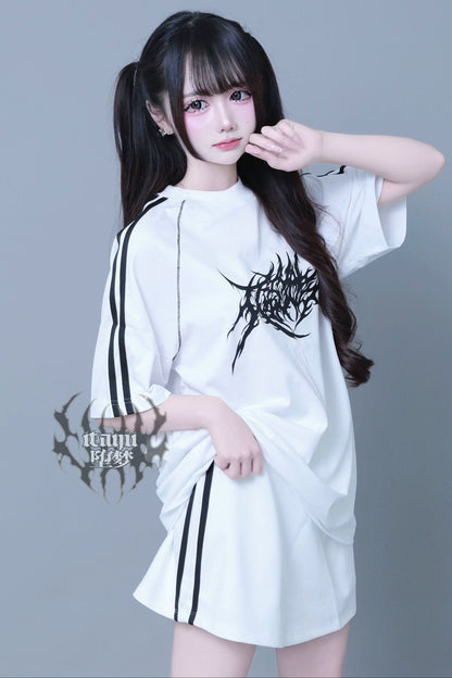 サブカルフリルTシャツセットアップ
