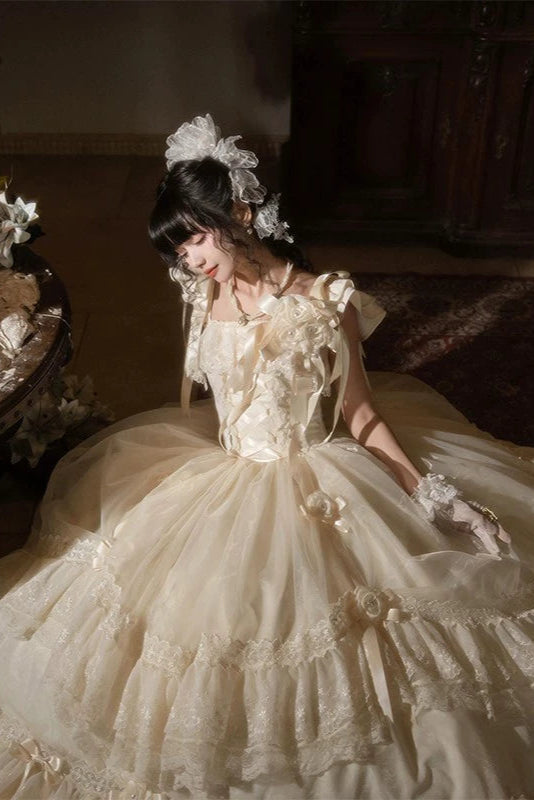 Robe Lolita Princesse Camélia au Clair de Lune