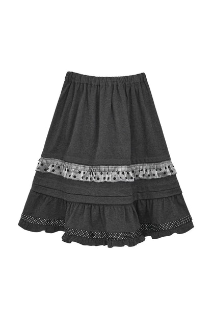 Angel Bear Top + Flare Skirt