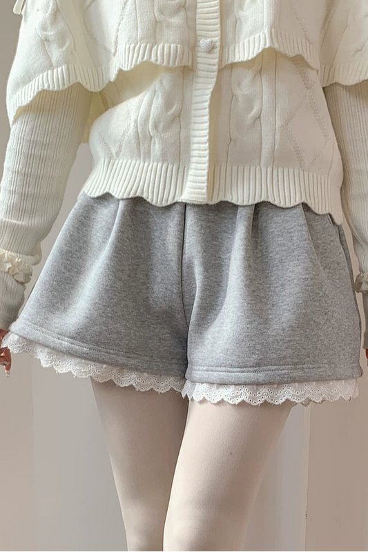 スイートレースカジュアルショートパンツ