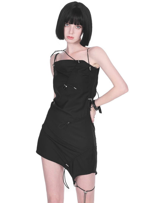 Maud Ashimedo Lost Metal Suspension Dress