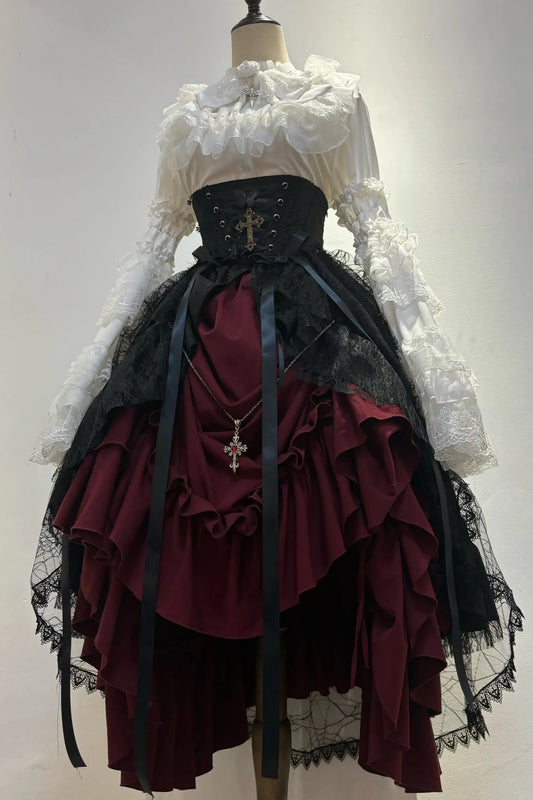 [November 13 Reservation Deadline] Gothic Gorgeous Hime Sleeve Shirt + Corset Tulle Kart