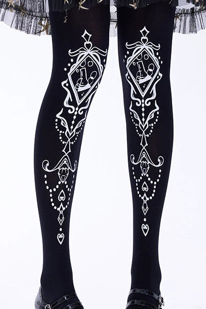 ゴシックベルベットロリータストッキング