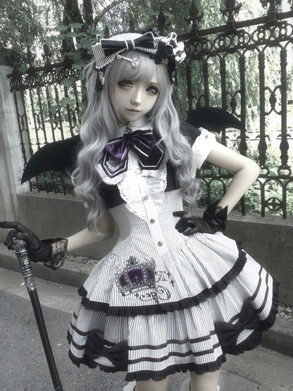 [Pre-order Deadline: March 31] Magical Academy Elegant Crown Embroidery Dress Type A/B