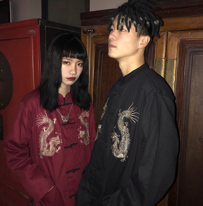 Chinese Design Dragon Shirt