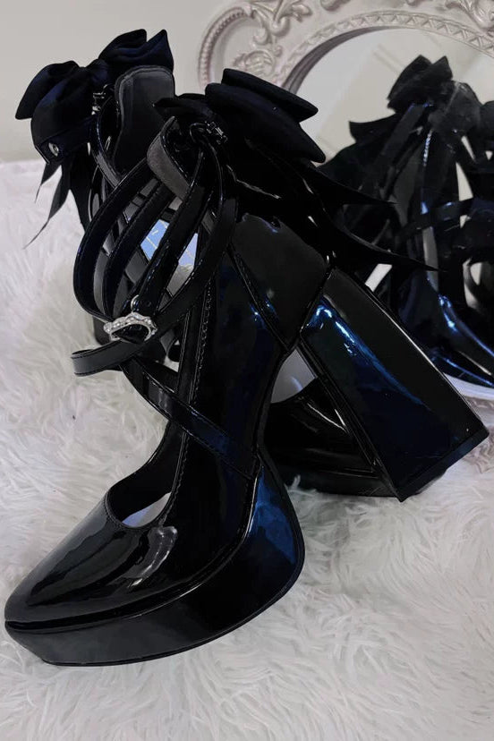 エレガントゴシックロリータヒール