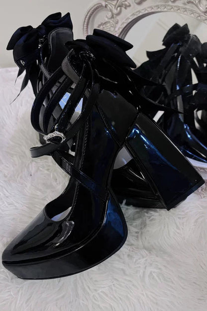 エレガントゴシックロリータヒール