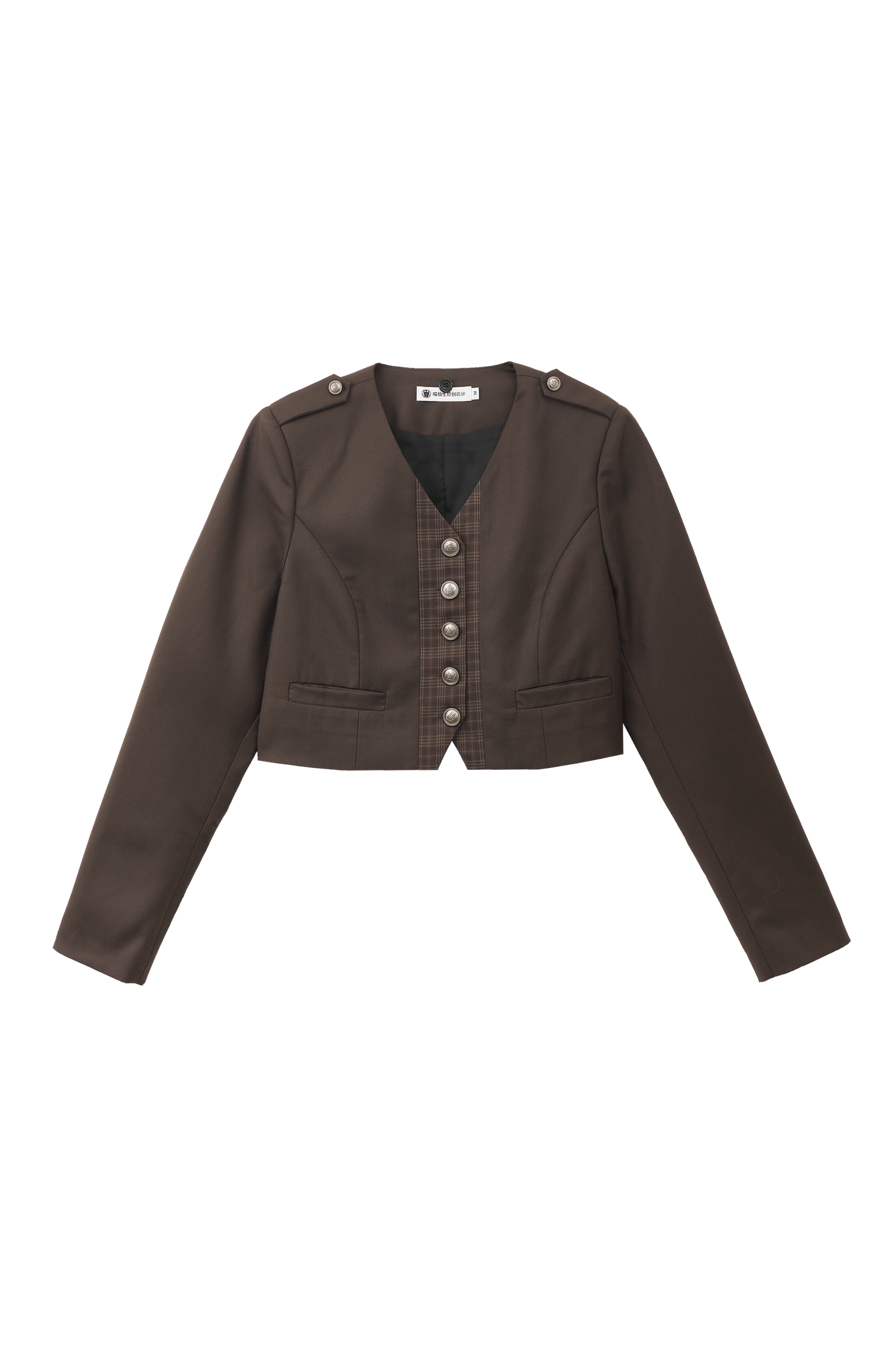 Retro College Jacket + Shirt + Skirt + Badge + Tie