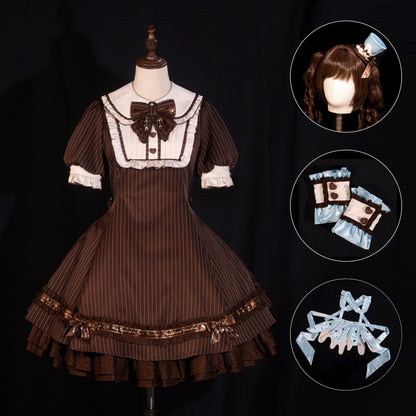 Mint Chocolate Lolita Dress + Accessories