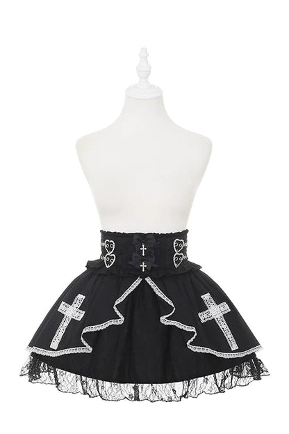 Hemd im Cape-Stil + Kreuzrock + Hut